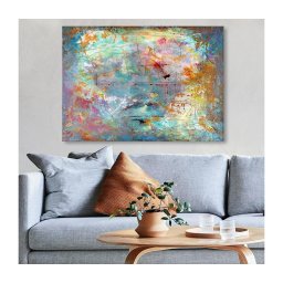 Pictură murală pe pânză 70x100 cm multicolor