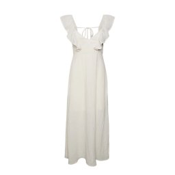 VERO MODA Rochie Vmchris Sl Ankle Dress Wvn 10285599 13-0905 TCX birch