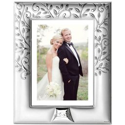 Rama Foto Casatorie Pomul Vietii 18x24 cm cu Foita de Argint