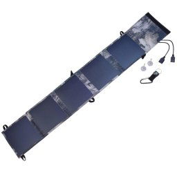 Powerstation PowerNeed Sunen încărcător solar 18W, camuflaj
