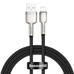 USB for Lightning Cafule, 2.4A, 1m (black)