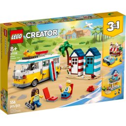 Lego Creator 31138 - La plaja cu rulota