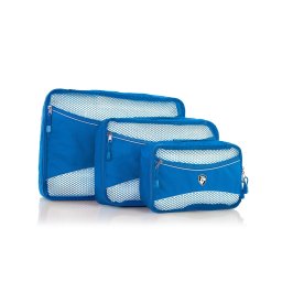 Set 3 Genti Organizatoare Heys Ecotax Packing Cube - albastru