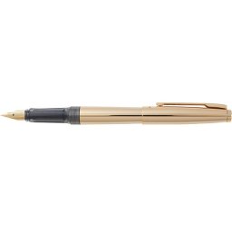 Stilou X-Pen HOSHI grej placat cu aur 18K