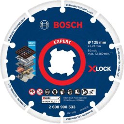 Disc de taiere X-LOCK EXPERT Diamond Metal Wheel, 125 x 22,23 mm
