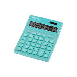 Calculator de birou 12 digiți, 204 x 155 x 33 mm, Eleven SDC-444XR, verde