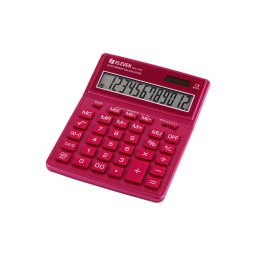 Calculator de birou 12 digiți, 204 x 155 x 33 mm, Eleven SDC-444XR, rosu