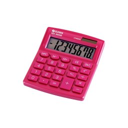 Calculator de birou 8 digiți, 120 x 105 x 21 mm, Eleven SDC-805, rosu
