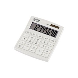 Calculator de birou 8 digiți, 120 x 105 x 21 mm, Eleven SDC-805, alb