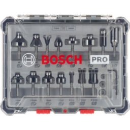 Set de freze mixt PRO tija 6 mm