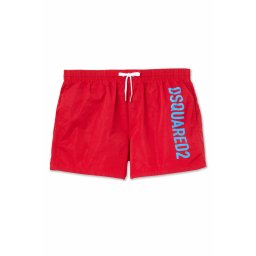 DSQUARED Costum de baie D7B644820 617 red/turquoise