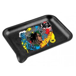Wiz Khalifa x Santa Cruz Shredder Tava de rulat biodegradabila 18 x 14cm (USA)