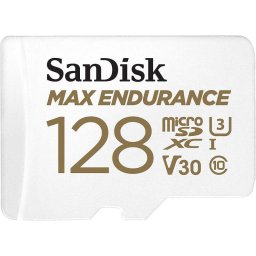 Card memorie Max Endurance microSDXC 128GB Class 10 U3 + Adapter