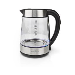 Nedis KAWK320EGS - Fierbător 1,7 L 2200W/230V