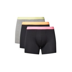 SCOTCH & SODA Lenjerie (Pack of 3) Men Base Herringbone Boxer 3P 701222705 SCU009 anthra/black/orange