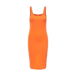 ONLY Rochie Onlvenia S/L Dress Jrs 15289553 16-1359 TCX orange peel
