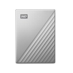 HDD extern , Western Digital , WD My Passport Ultra 2.5'' USB3.1 , 4TB , argintiu