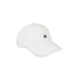 SCOTCH & SODA Șapcă Twill Logo Cap 172489 SC0006 white
