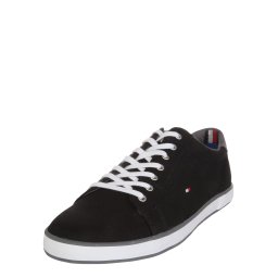 TOMMY HILFIGER Sneaker low 'Harlow' negru / alb