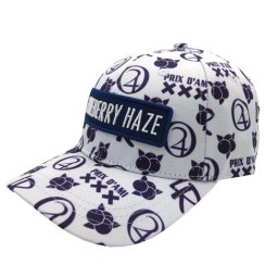 Lauren Rose Sapca 420 Blackberry Haze White cu Buzunar secret Unisex