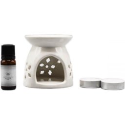 Set Fragrance Vaporizator Green Tree AntiStres cu Ulei