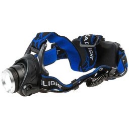 LANTERNA FRONTALA 1W CU ACUMULATOR 2X 18650 T