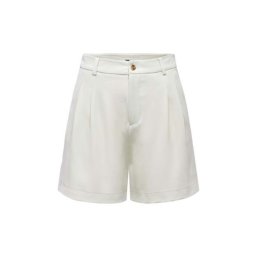 ONLY Bermude Onllaura Hw Pleat Shorts Tlr 15283912 11-4201 TCX cloud dancer