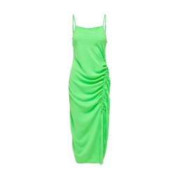 ONLY Rochie Onlmette Sl Midi Dress W Draped Wvn 15293493 14-0156 TCX summer green