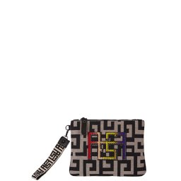 AMES Geantă Eos beige black