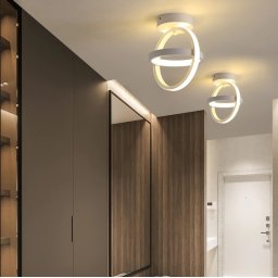 Lustra LED 40W 7615-WH Circle Design