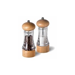 Set de râșnițe pentru piper și sare BASICS 2 buc. fag 16 cm Cole&Mason