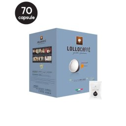 70 Capsule Lollo Caffe Espresso Nero - Compatibile Cafissimo / Caffitaly / BeanZ