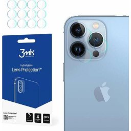 Folie de protecție cameră 3MK Lens Protection pentru Apple iPhone 13 Pro - set 4 buc.