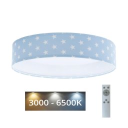 LED lampă reglabilă GALAXY KIDS LED/24W/230V stele alb-albastru + DO