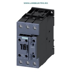 3RT2036-1KB40, Contactor 50A, SIEMENS, contactor 22KW / 400V, Sirius, Tensiune Bobina 24V dc cda direct din PLC Iesire 2A, S2