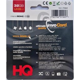Card memorie Card memory IMRO 10/32G UHS-I (32GB; Class U1; Memory card)