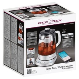 Fierbator Proficook electric cordless glass kettle PC-WKS 1167