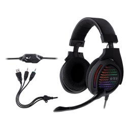 Casti Headphones TRACER GAMEZONE Aligator RGB rainbow LED