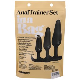 Doc Johnson in a Bag Anal Trainer Set Black