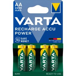 Set 4 acumulatori AA Varta 5716 1.2V 2600mAh