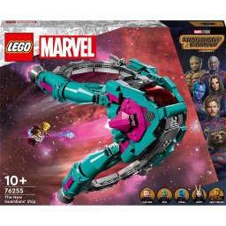 LEGO Super Heroes: Nava noilor Gardieni 76255, 10 ani+, 1108 piese
