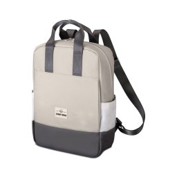 Johnny Urban Rucsac alb kitt / gri închis / alb