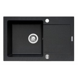 Chiuveta bucatarie Pyramis MIDO 79x50 1B 1D Black 070089001