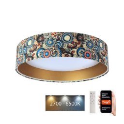 LED lampă SMART GALAXY dimabilă 24W/230V pr. 45 cm Wi-Fi Tuya + DO