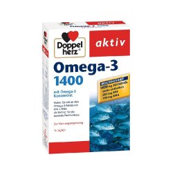 Omega-3 1400, 30 capsule, DoppelHerz