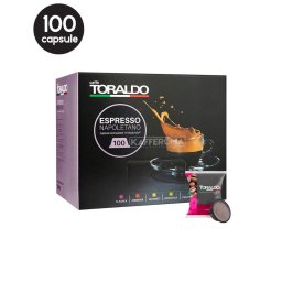 100 Capsule Caffe Toraldo Miscela Classica - Compatibile A Modo Mio