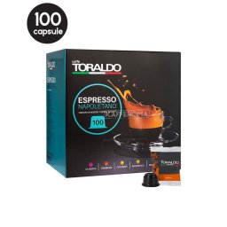 100 Capsule Caffe Toraldo Miscela Cremosa - Compatibile Cafissimo / Caffitaly / BeanZ