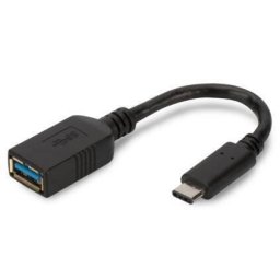 ASSMANN Adaptor OTG USB 3.0 SuperSpeed USB-C la USB-A, 0.15m