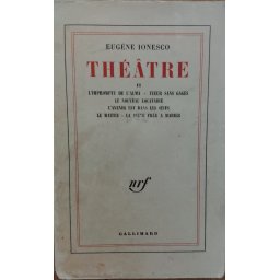 Theatre Ii - Eugene Ionesco