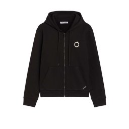 TRUSSARDI JEANS Jachetă Fullzip Small Greyhound Print F003011T006303 k299 black